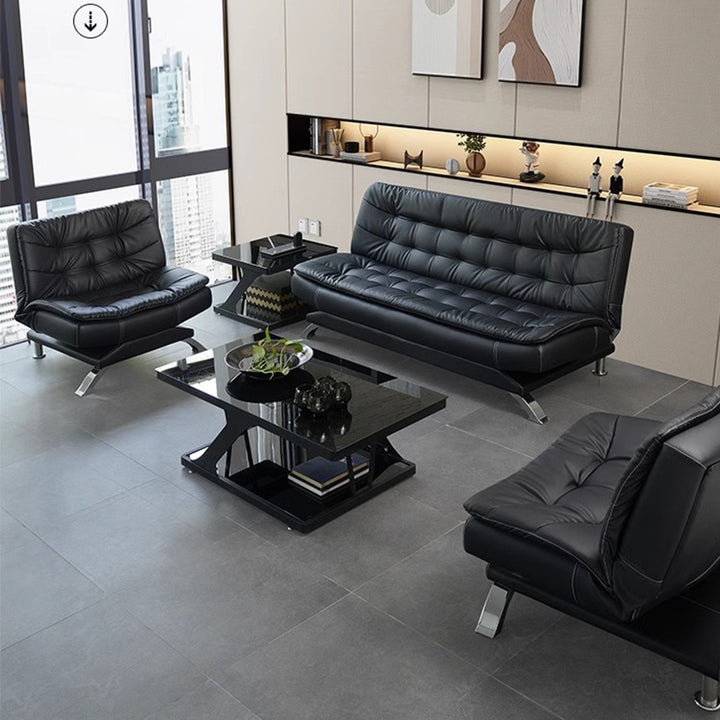 MAS-1947 Masdio Faux Leather Sofa Bed Set Masdio