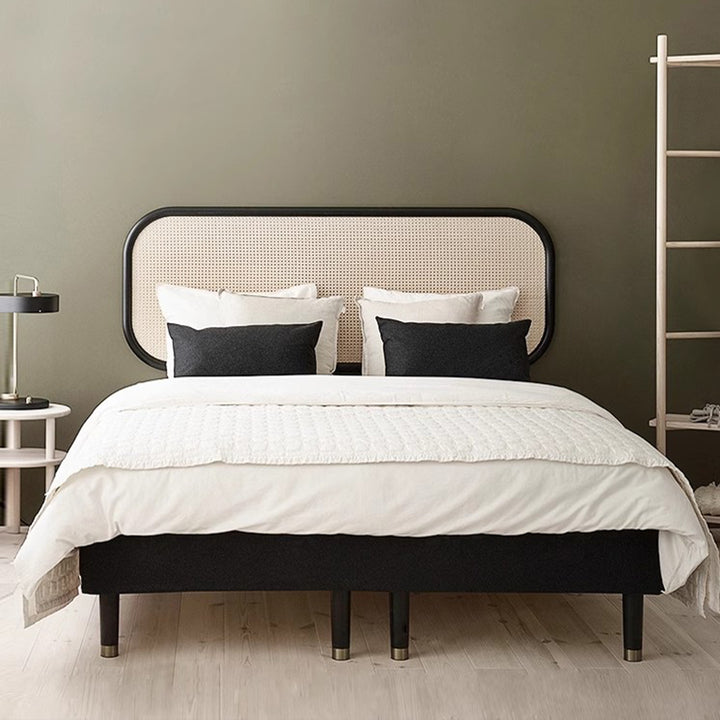 MAS-1950 Masdio Vintage Rattan Bedframe Masdio