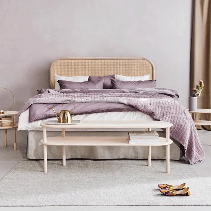 MAS-1950 Masdio Vintage Rattan Bedframe Masdio