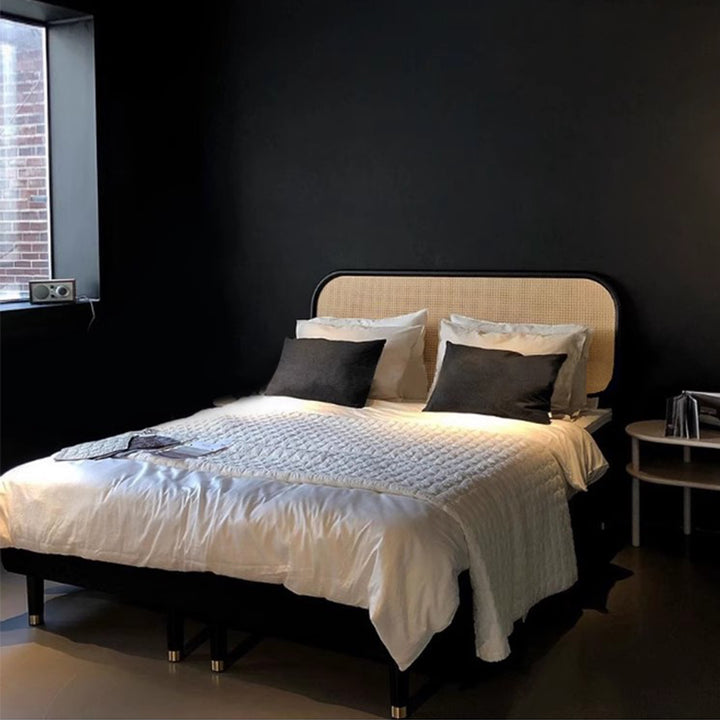 MAS-1950 Masdio Vintage Rattan Bedframe Masdio