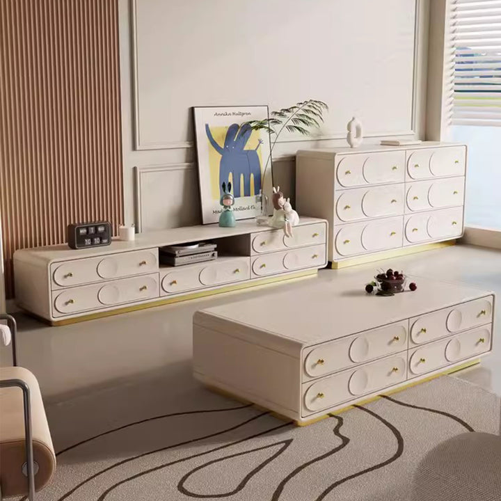 MAS-2177 Masdio LOPEZ Modern TV Console and Coffee Table Masdio