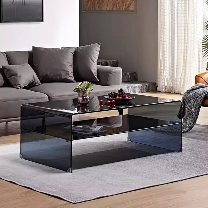 MAS-2180 Masdio BRITT Minimalist Glass Coffee Table Masdio