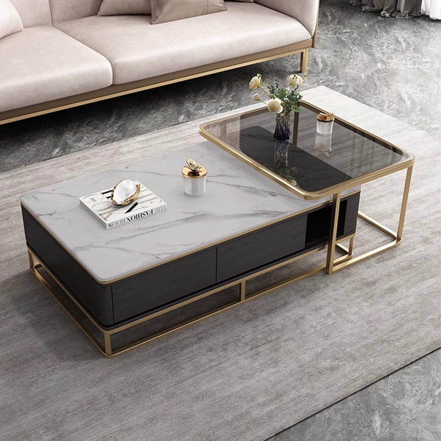 MAS-2195 Masdio LOMBA Modern Sintered Stone Coffee Table Masdio