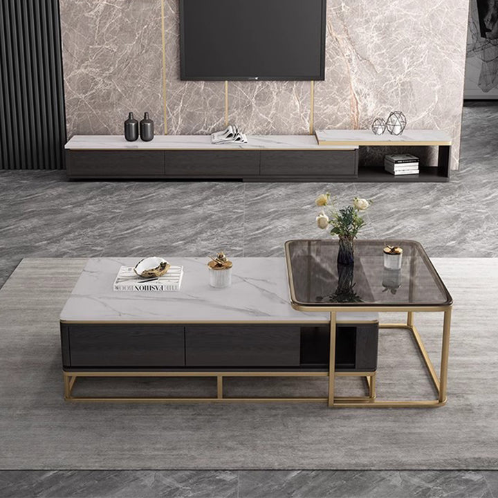 MAS-2195 Masdio LOMBA Modern Sintered Stone Coffee Table Masdio