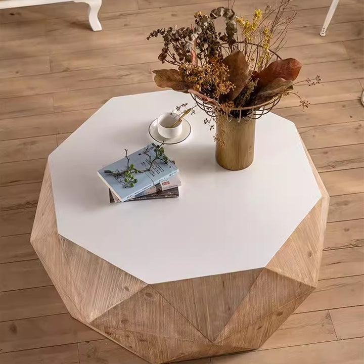 MAS-2230 Masdio NAOMI Rustic Solid Wood Coffee Table Masdio