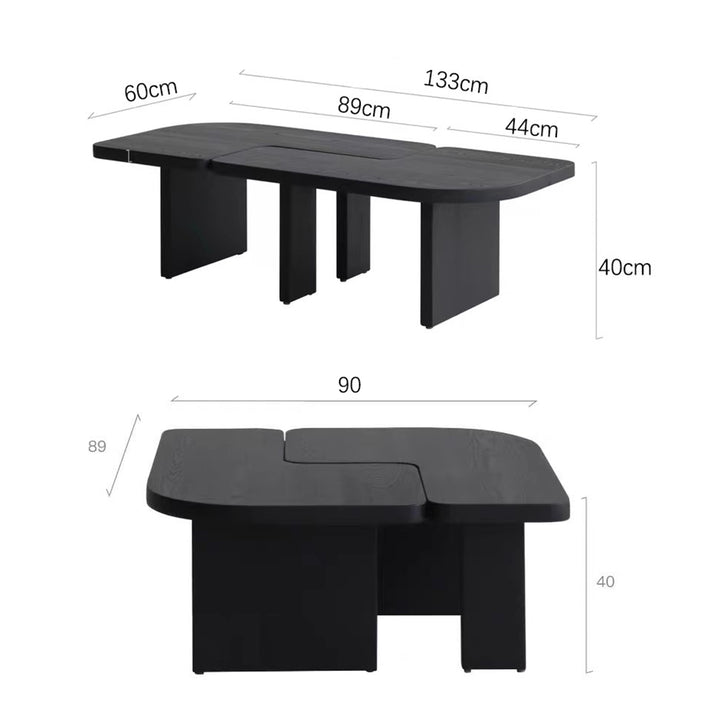 MAS-2232 Masdio DARA Modern Solid Wood Coffee Table Masdio