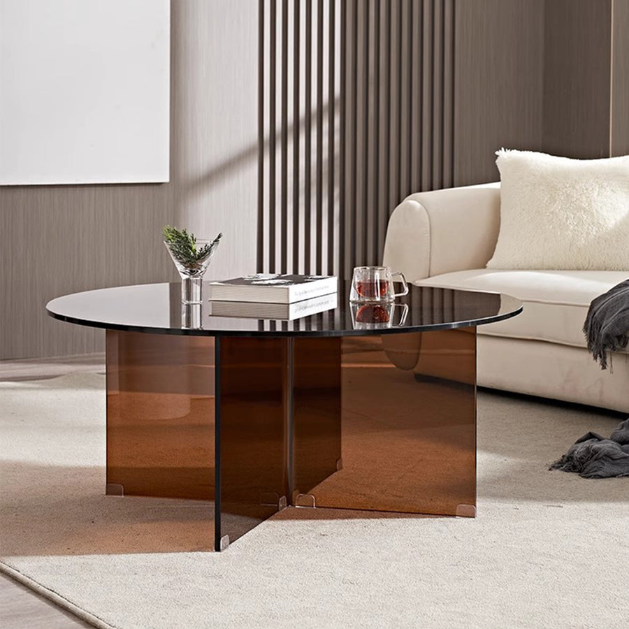 MAS-2233 Masdio KIANA Modern Glass Coffee Table Masdio