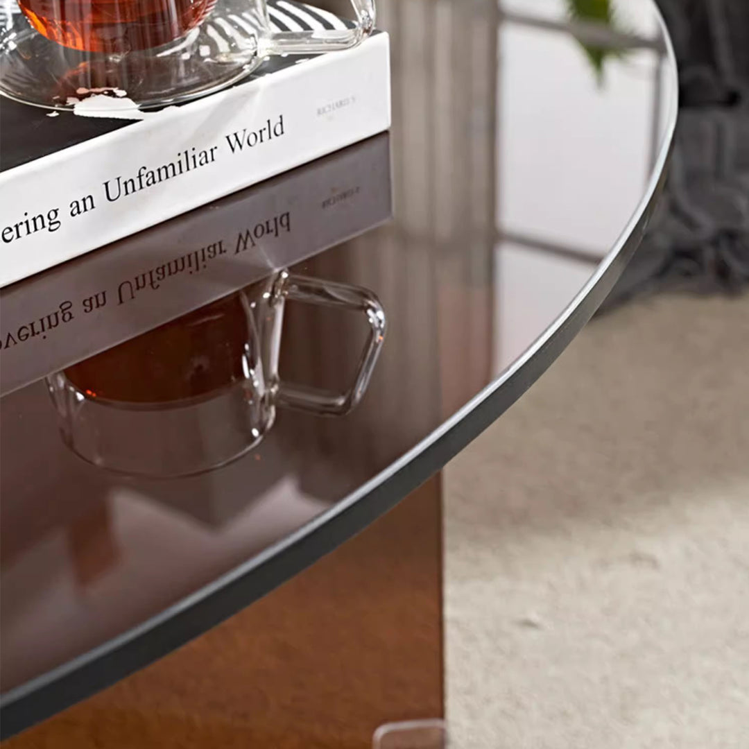 MAS-2233 Masdio KIANA Modern Glass Coffee Table Masdio