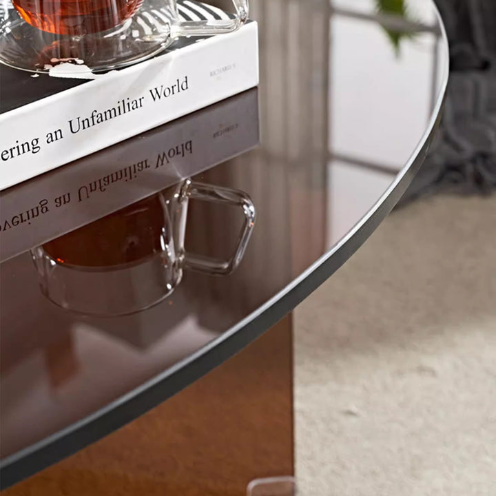 MAS-2233 Masdio KIANA Modern Glass Coffee Table Masdio