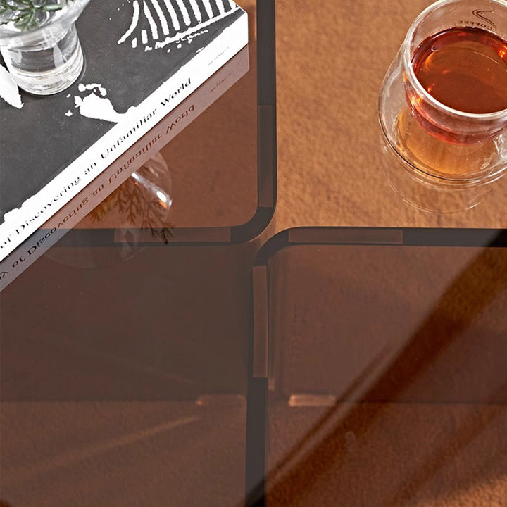 MAS-2233 Masdio KIANA Modern Glass Coffee Table Masdio