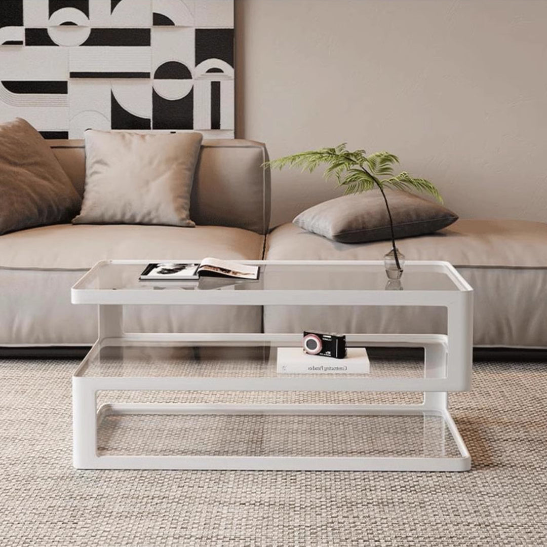 MAS-2235 Masdio TADEO Modern Glass Coffee Table Masdio