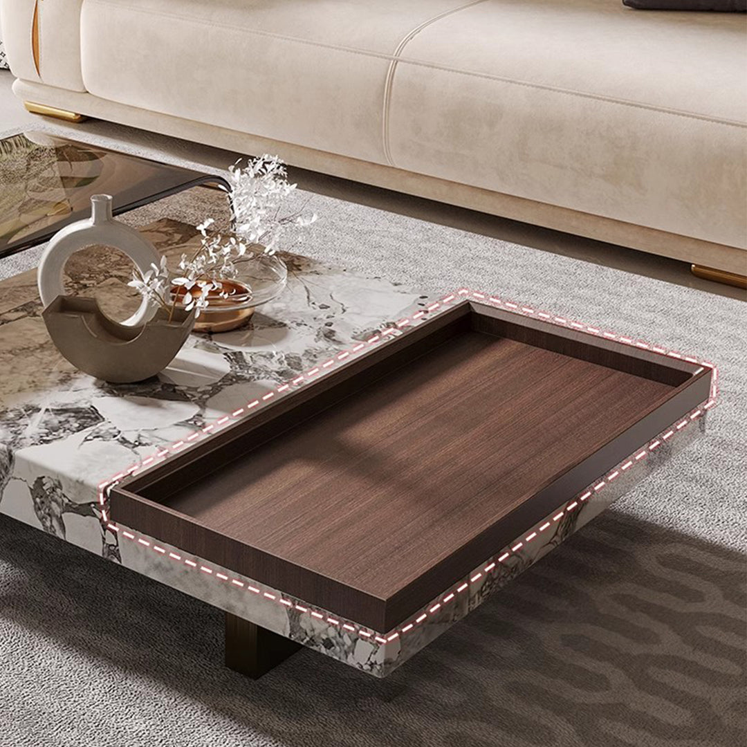 MAS-2248 Masdio EDWARD Modern Marble Coffee Table Masdio