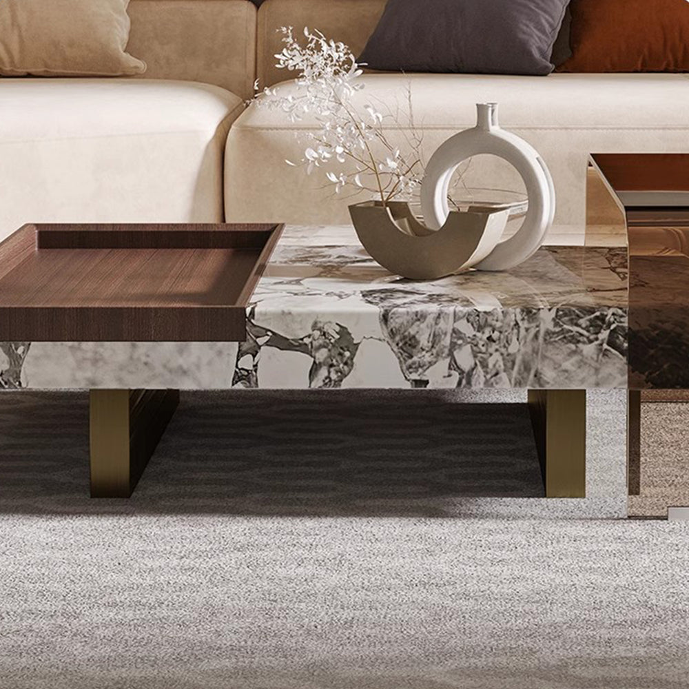 MAS-2248 Masdio EDWARD Modern Marble Coffee Table Masdio