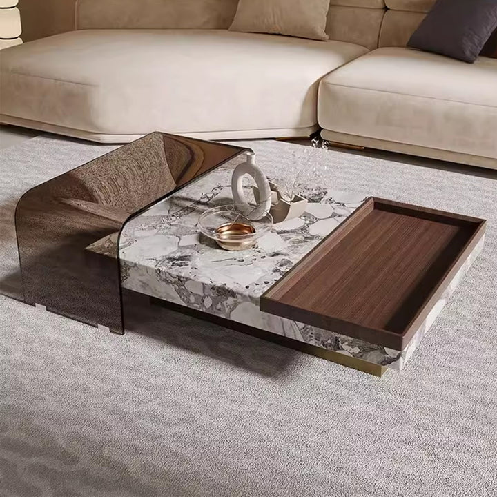 MAS-2248 Masdio EDWARD Modern Marble Coffee Table Masdio