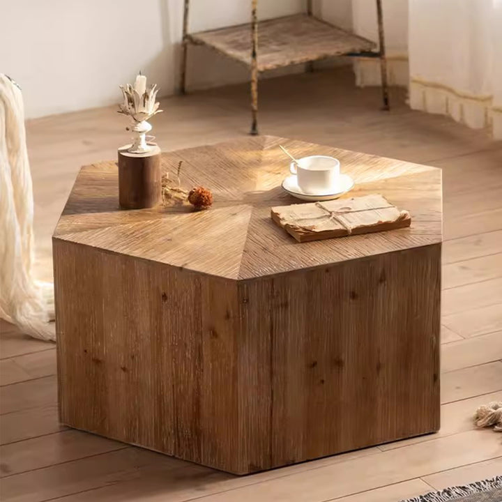 MAS-2249 Masdio CARI Rustic Solid Wood Coffee Table Masdio