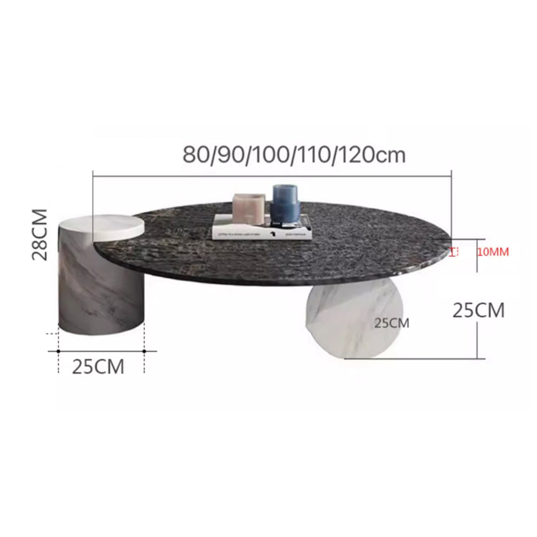 MAS-2251 Masdio JUDY Modern Marble Coffee Table Masdio