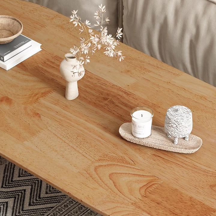 MAS-2253 Masdio GENA Japandi Solid Wood Coffee Table Masdio