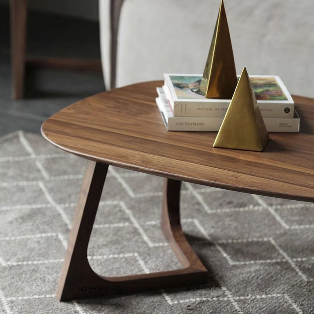 MAS-2257 Masdio KIRKE Modern Solid Wood Coffee Table Masdio