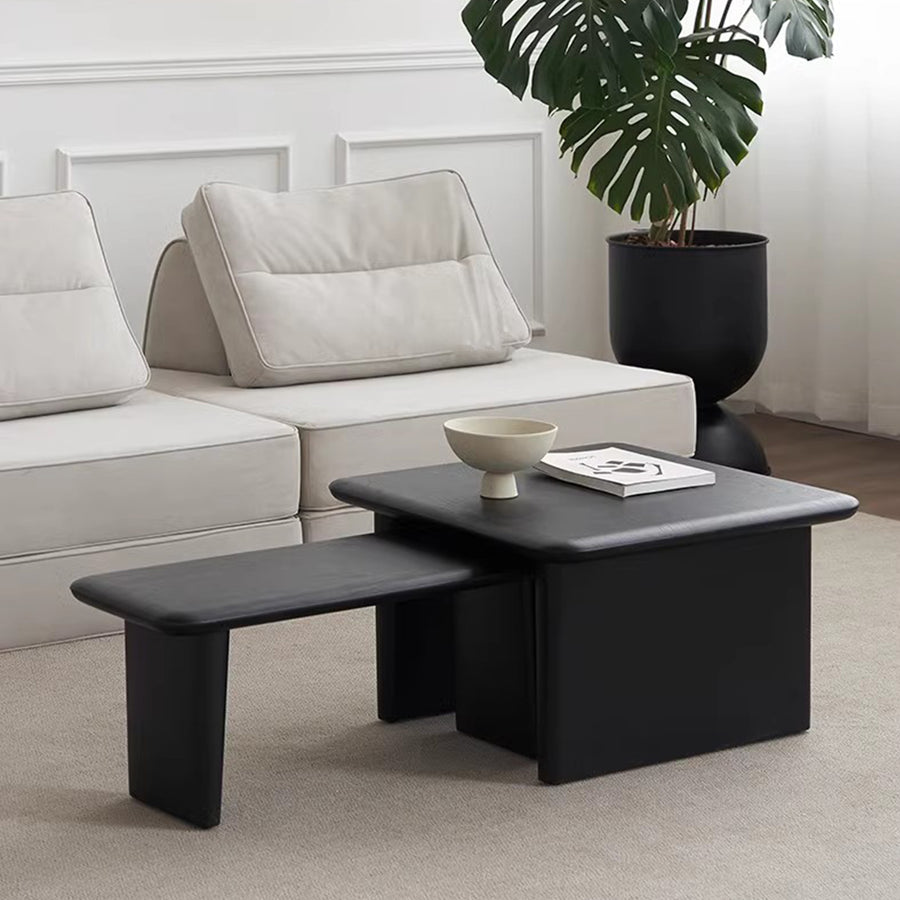 MAS-2258 Masdio CREARY Japandi Solid Wood Coffee Table Masdio