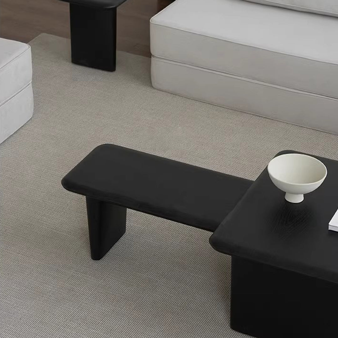 MAS-2258 Masdio CREARY Japandi Solid Wood Coffee Table Masdio