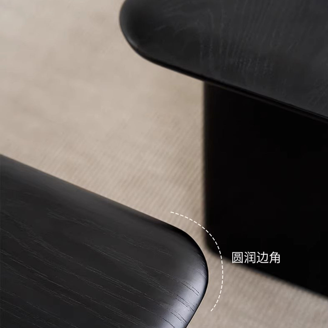 MAS-2258 Masdio CREARY Japandi Solid Wood Coffee Table Masdio
