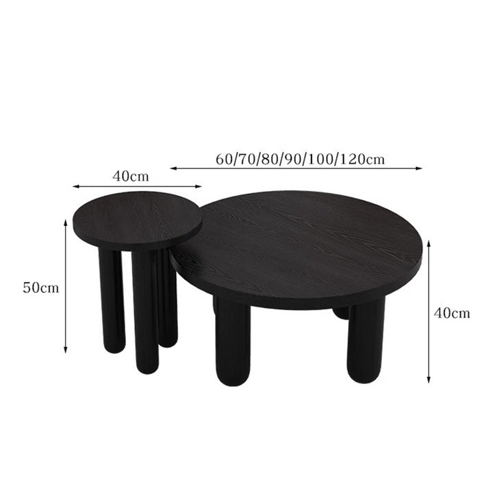 MAS-2269 Masdio ESPRIT Japandi Solid Wood Coffee Table Masdio