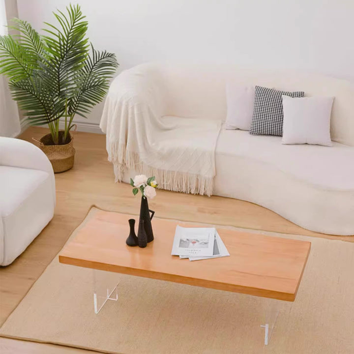 MAS-2272 Masdio FOREN Japandi Solid Wood Coffee Table Masdio