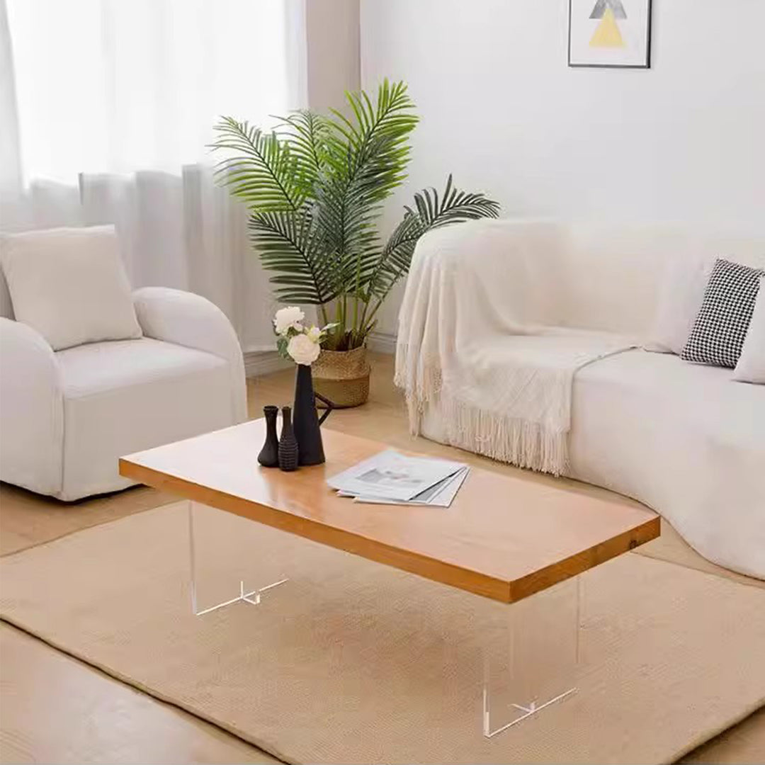 MAS-2272 Masdio FOREN Japandi Solid Wood Coffee Table Masdio