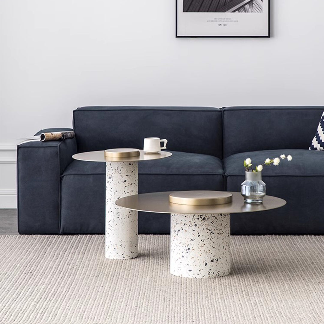 MAS-2275 Masdio SIGRID Modern Terrazzo Coffee Table Masdio