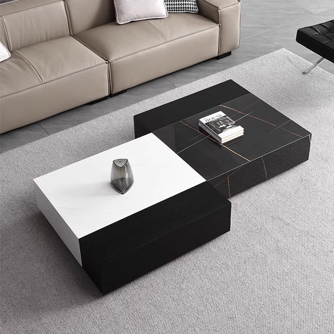 MAS-2277 Masdio DELVER Modern Sintered Stone Coffee Table Masdio