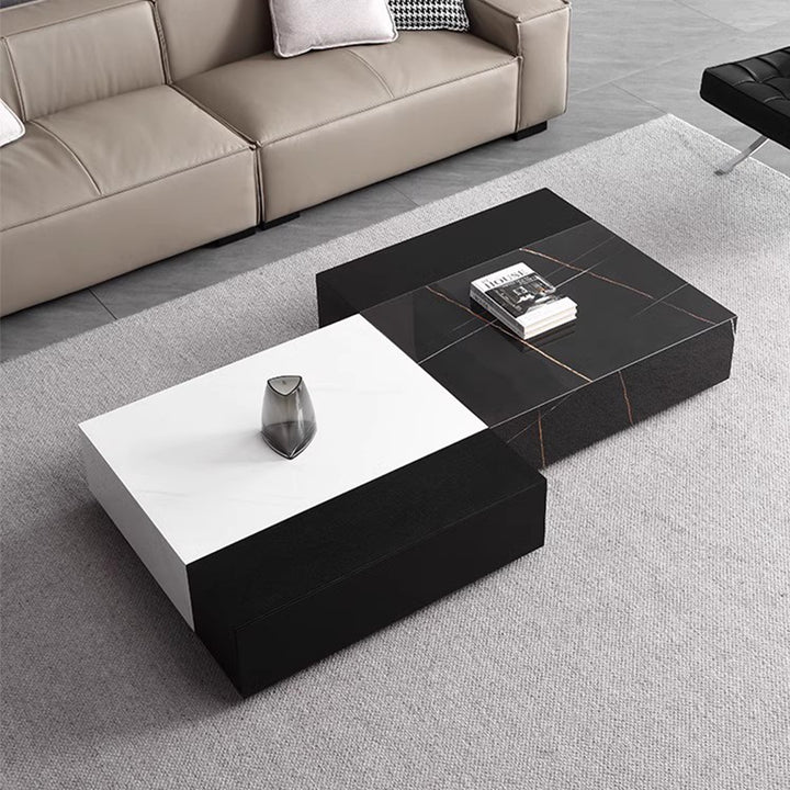 MAS-2277 Masdio DELVER Modern Sintered Stone Coffee Table Masdio