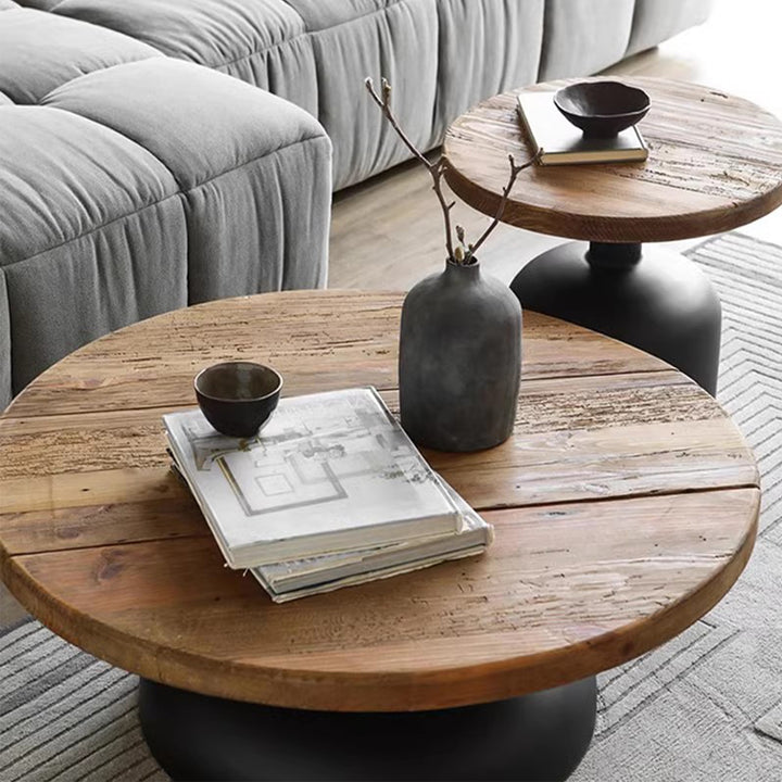 MAS-2279 Masdio CARPEL Rustic Solid Wood Coffee Table Masdio