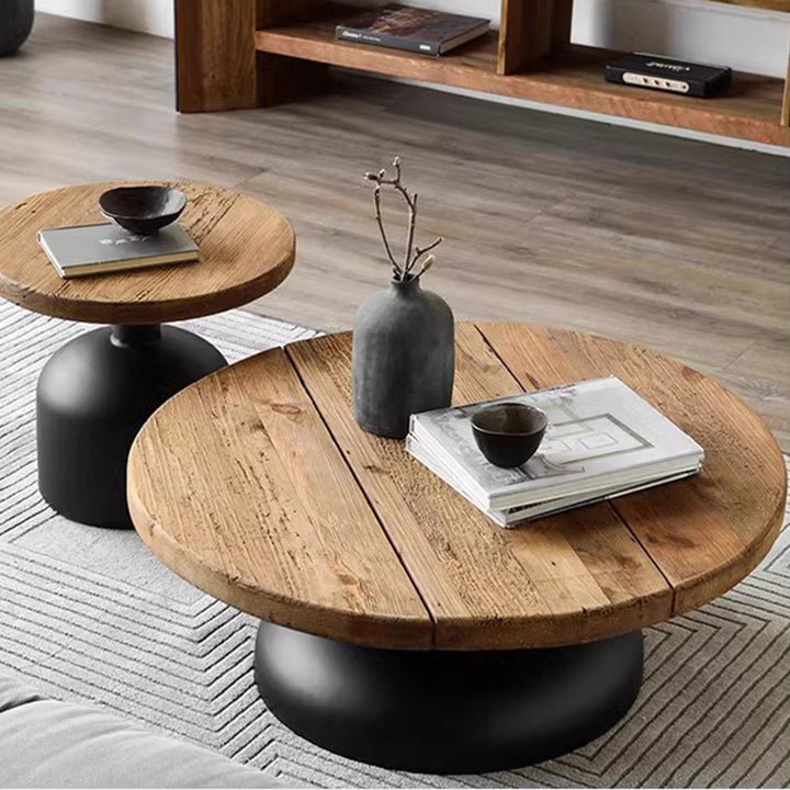 MAS-2279 Masdio CARPEL Rustic Solid Wood Coffee Table Masdio