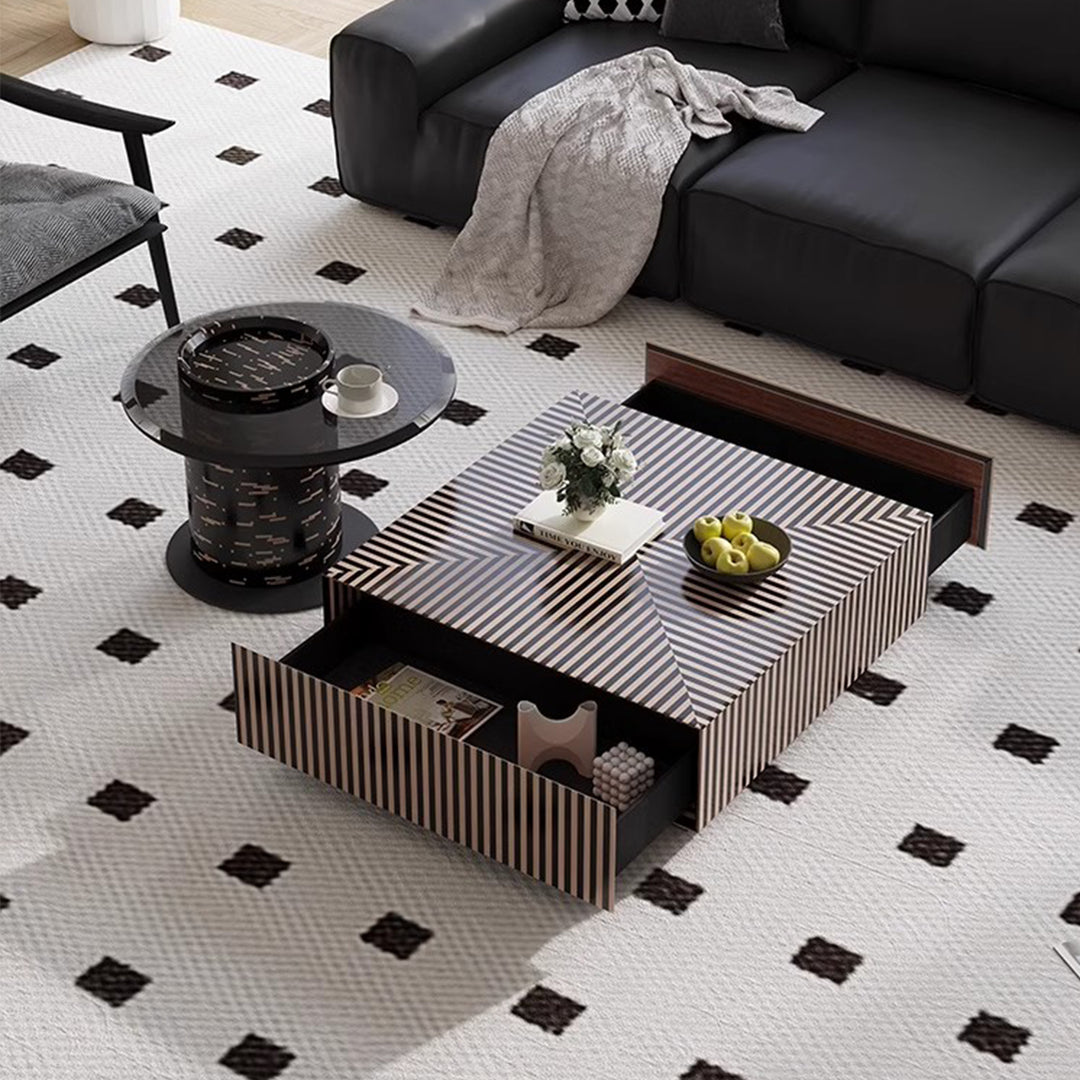 MAS-2280 Masdio EMMETT Modern Nesting Coffee Tables Masdio