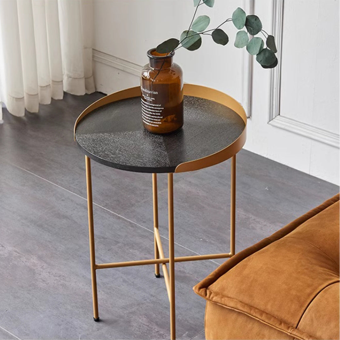MAS-2287 Masdio POLAND Minimalist Round Nesting Coffee Tables Masdio
