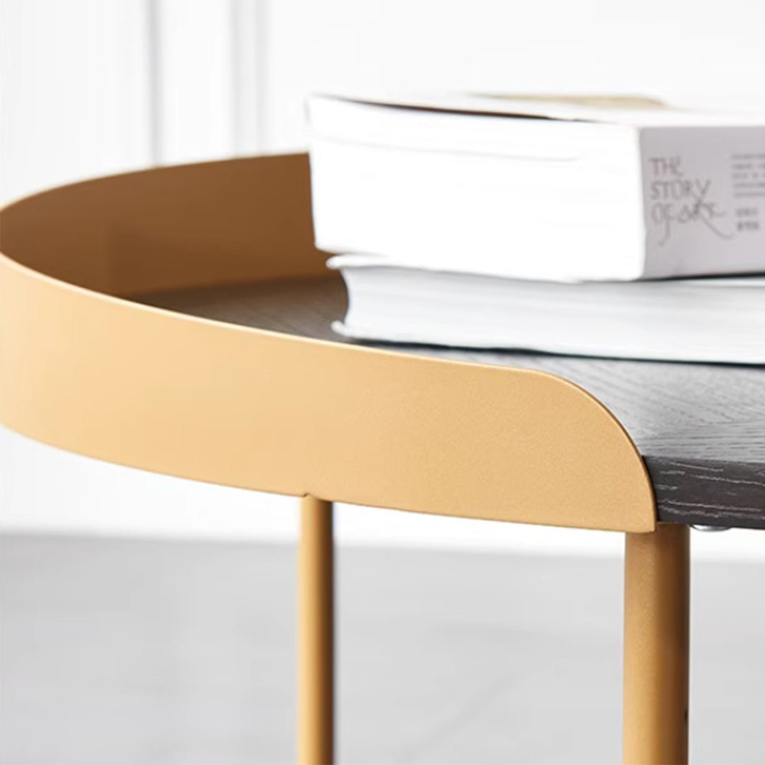MAS-2287 Masdio POLAND Minimalist Round Nesting Coffee Tables Masdio