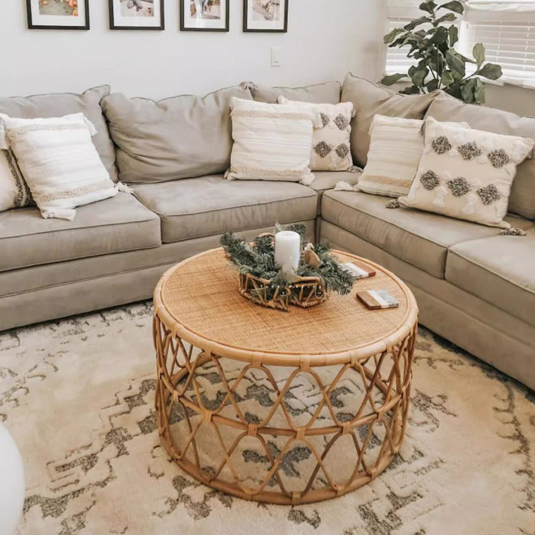 MAS-2288  Masdio MERRITH Rattan Accent Coffee Table Masdio