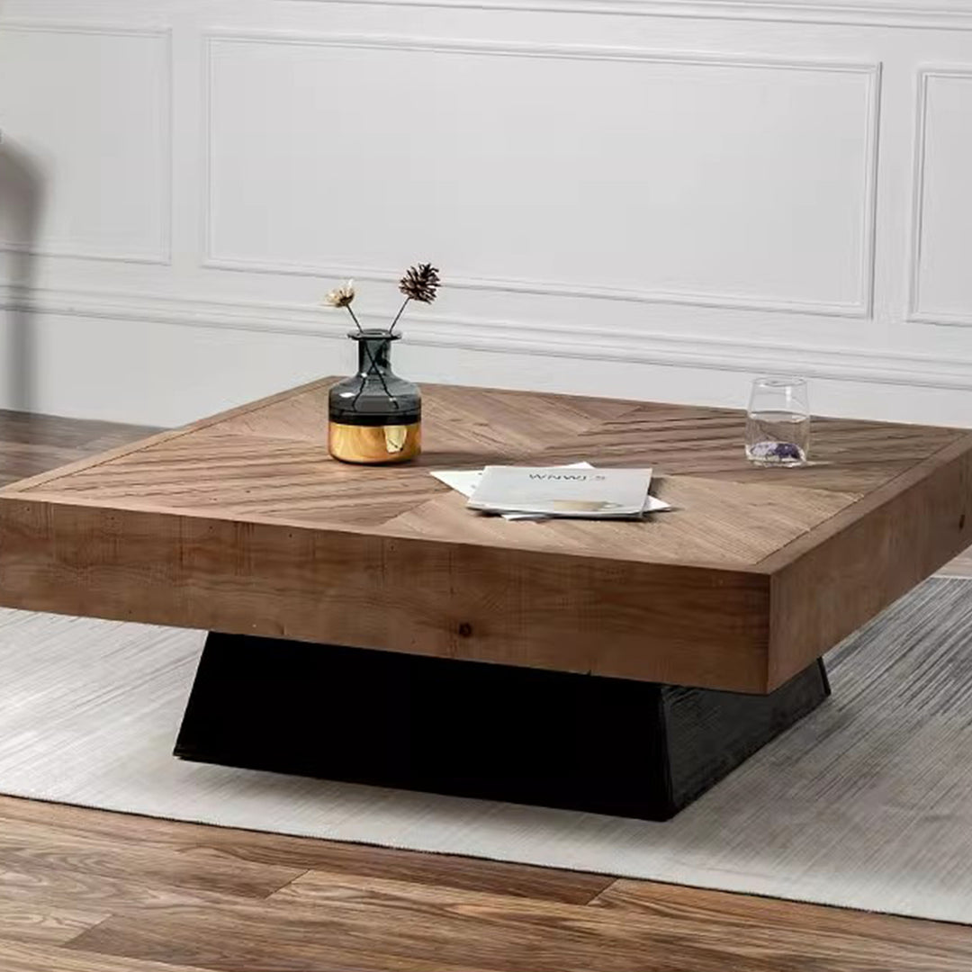 MAS-2291 Masdio LEVAN Rustic Solid Wood Coffee Table Masdio