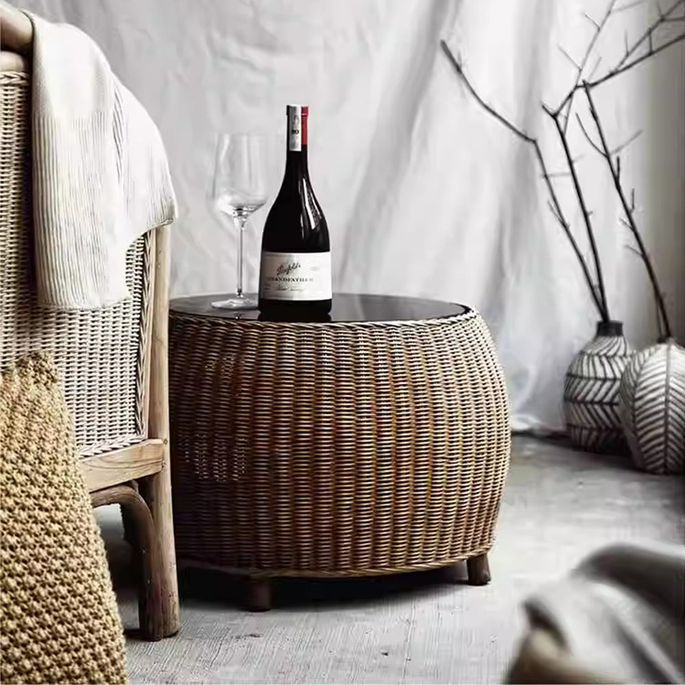 MAS-2292 Masdio THISTLE Rattan Accent Coffee Table Masdio