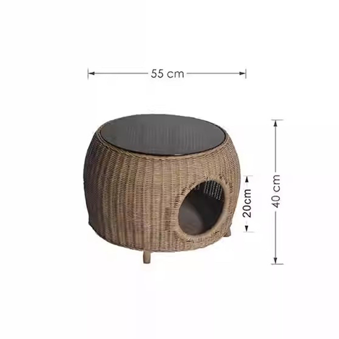MAS-2292 Masdio THISTLE Rattan Accent Coffee Table Masdio