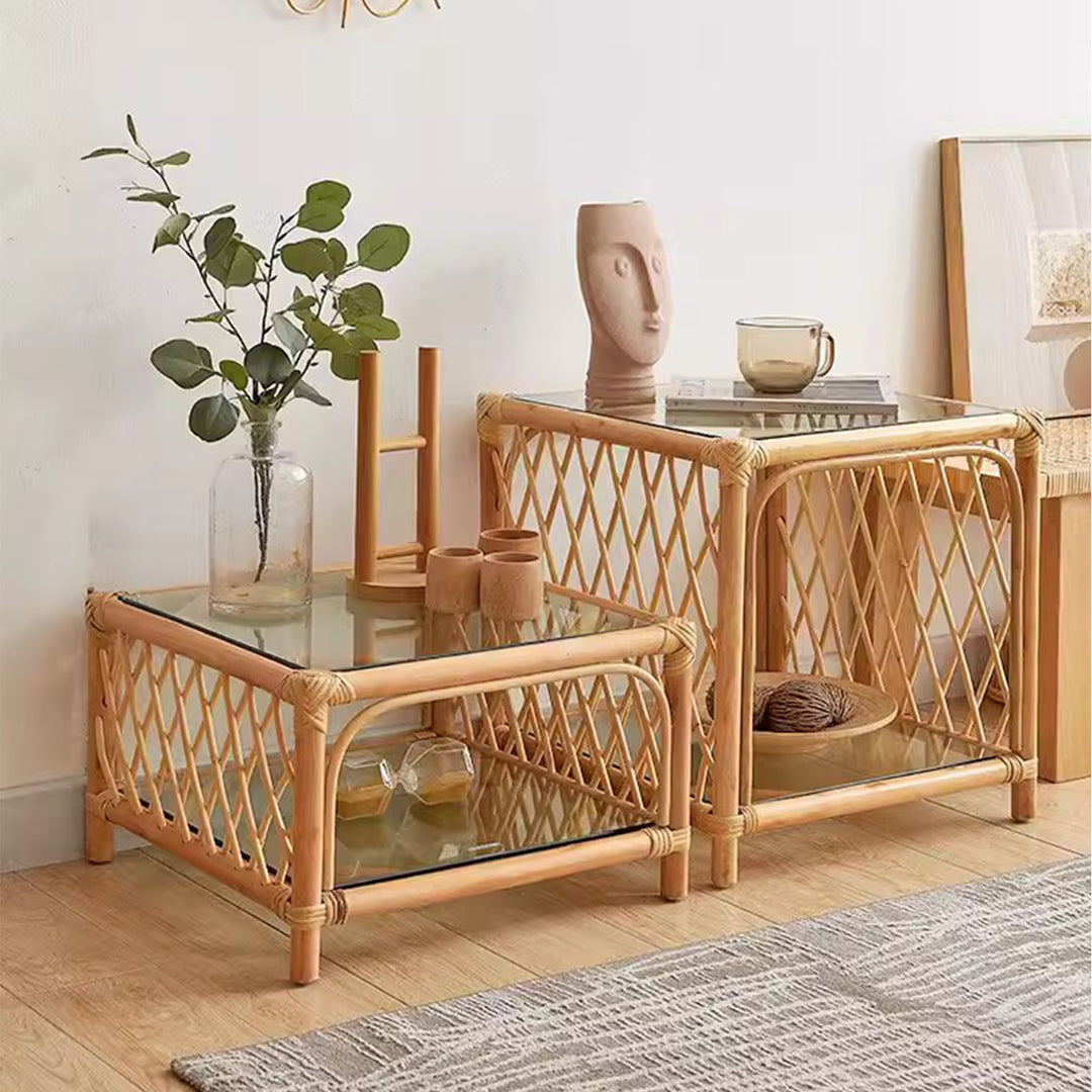 MAS-2293 Masdio ROUGE Rattan Accent Coffee Table Masdio