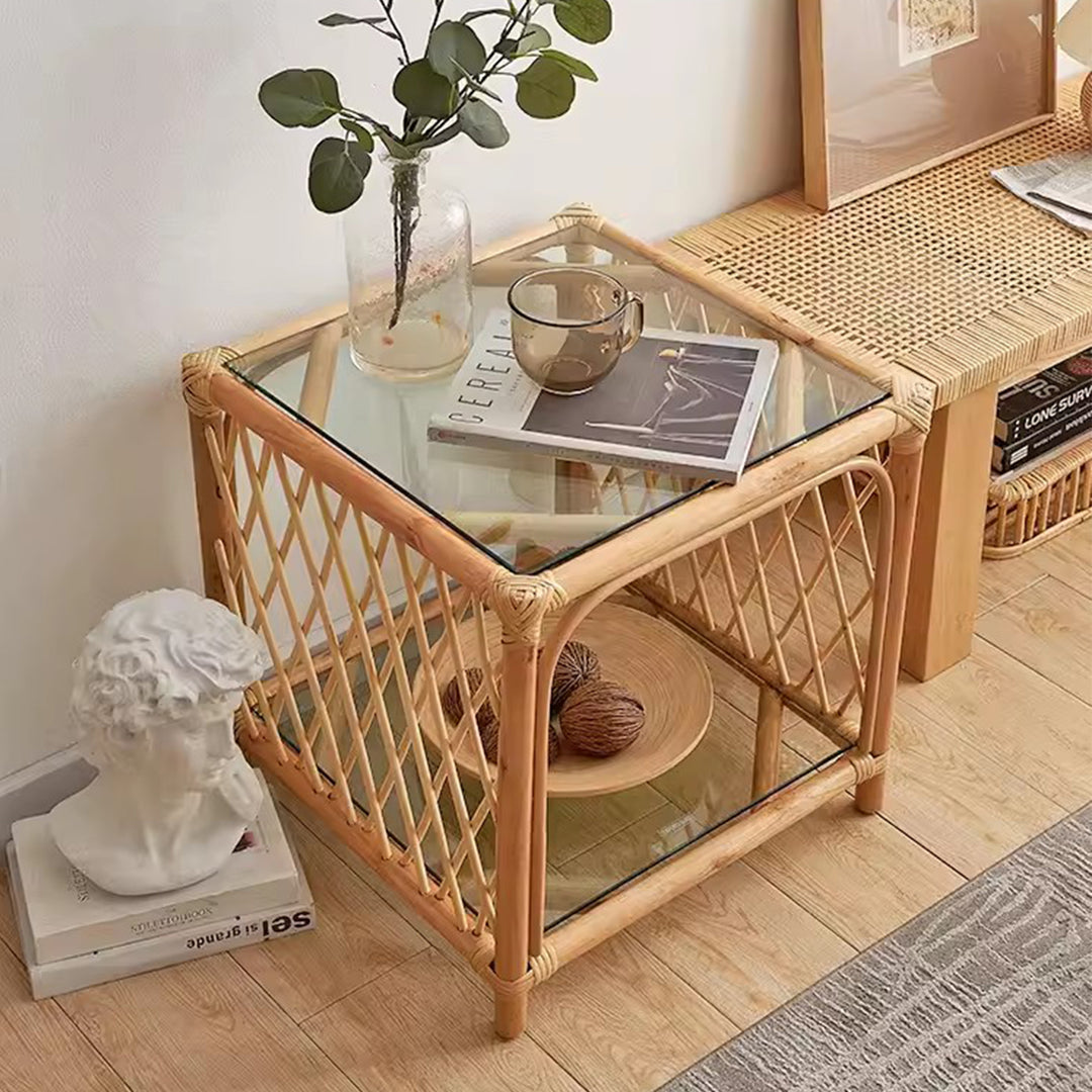 MAS-2293 Masdio ROUGE Rattan Accent Coffee Table Masdio