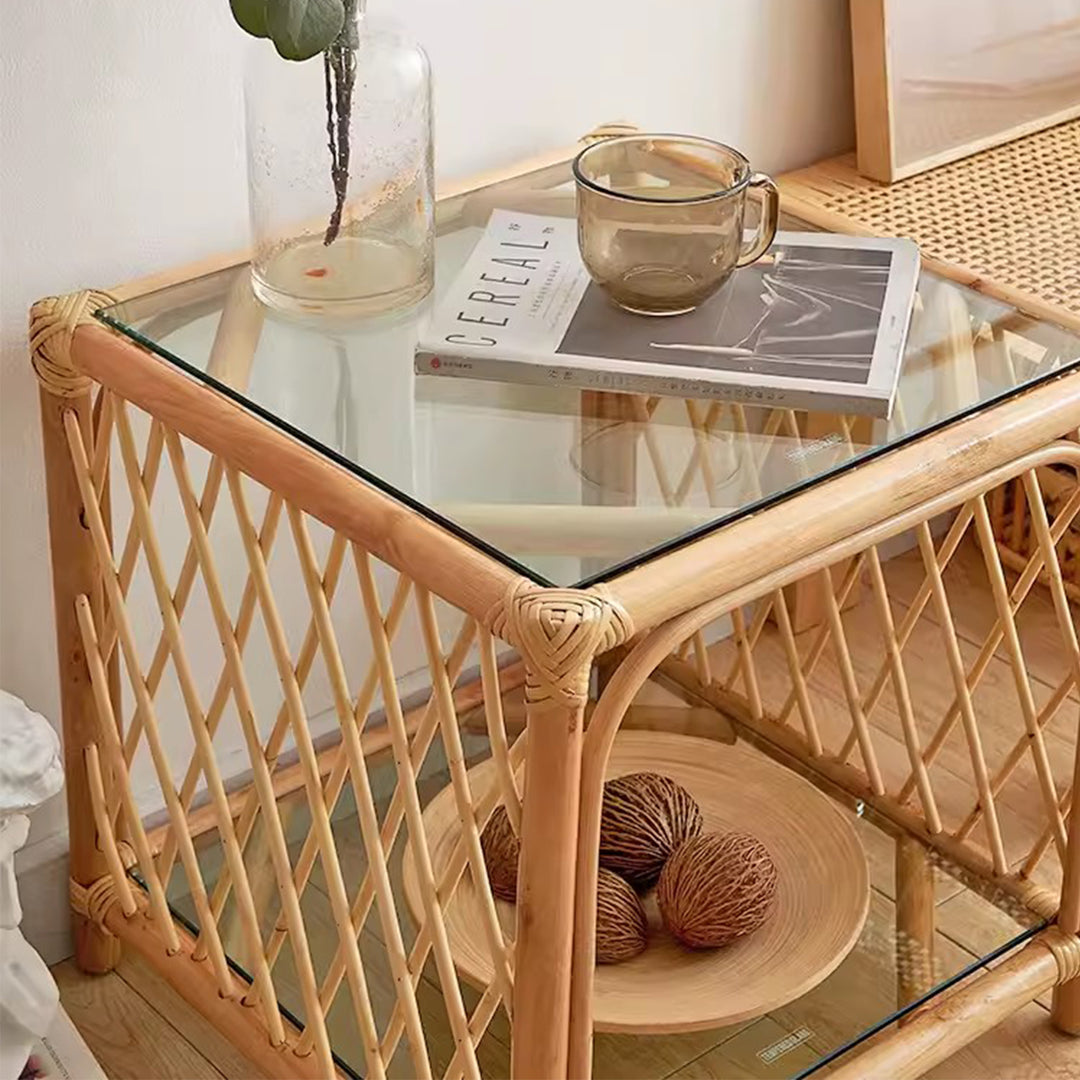 MAS-2293 Masdio ROUGE Rattan Accent Coffee Table Masdio