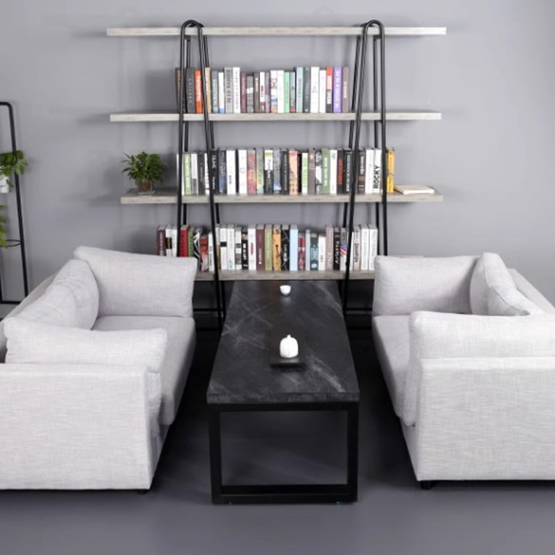 MAS-2299 Masdio JAVAN Black Mica Rock Coffee Table Masdio