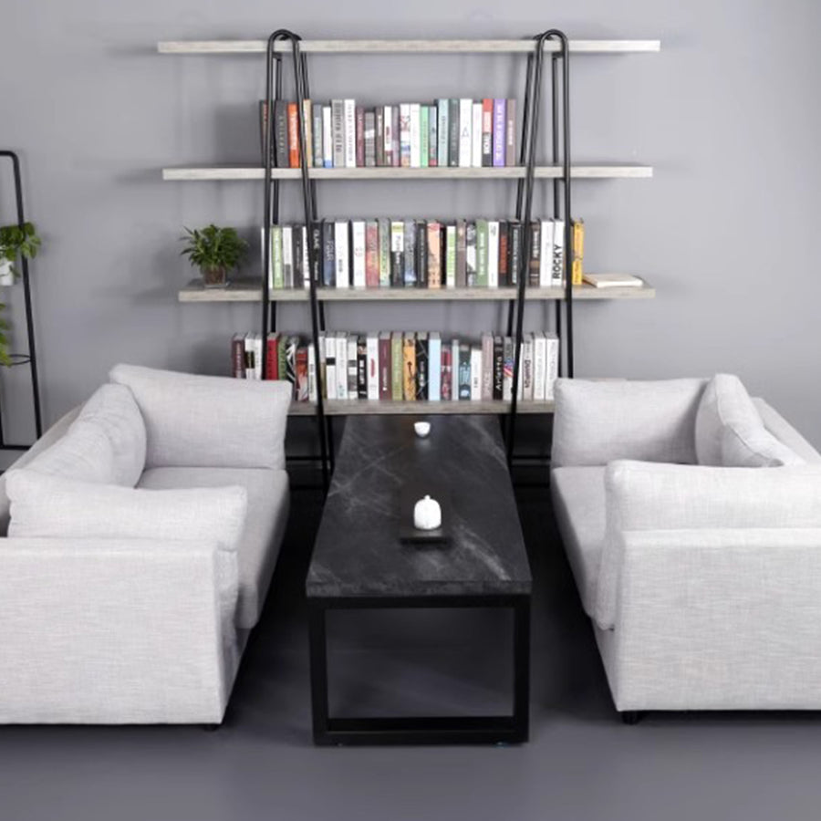 MAS-2299 Masdio JAVAN Black Mica Rock Coffee Table Masdio
