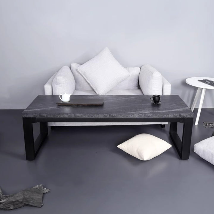 MAS-2299 Masdio JAVAN Black Mica Rock Coffee Table Masdio