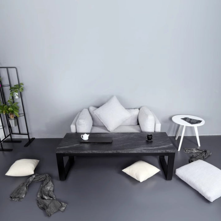 MAS-2299 Masdio JAVAN Black Mica Rock Coffee Table Masdio
