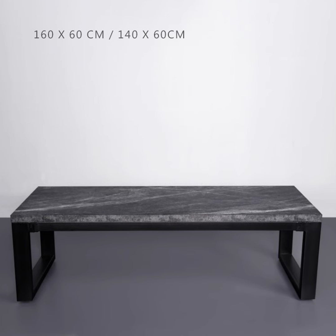 MAS-2299 Masdio JAVAN Black Mica Rock Coffee Table Masdio