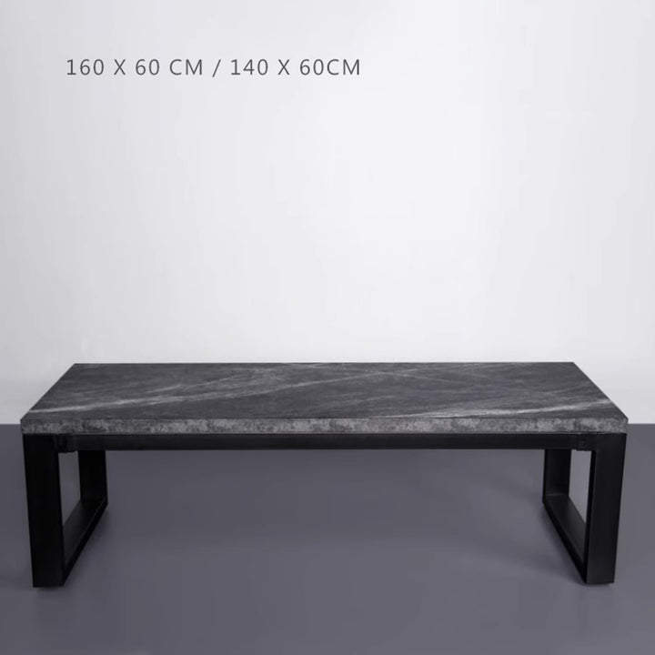 MAS-2299 Masdio JAVAN Black Mica Rock Coffee Table Masdio