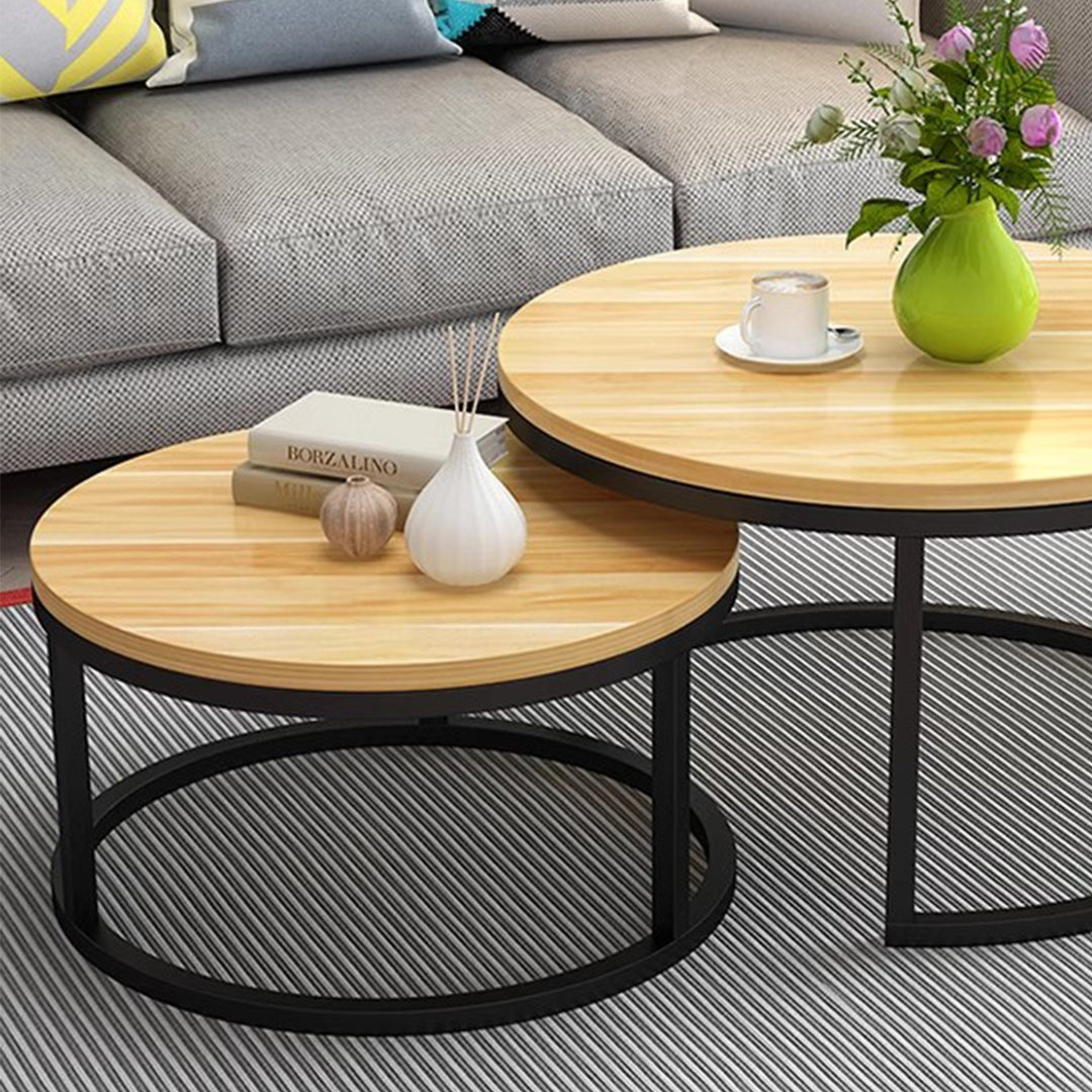 MAS-2301 Masdio MOD Monochrome Round Coffee Table Masdio